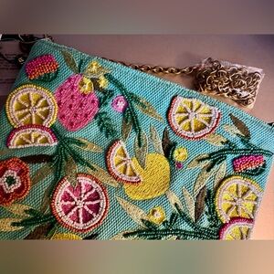 America and Beyond Citrus Blueberry Infusion Clutch